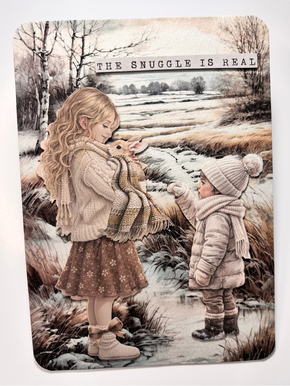 Handmade Christmas Greeting Card